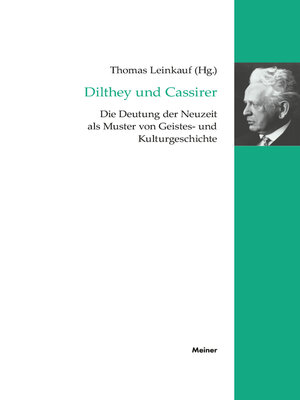 cover image of Dilthey und Cassirer